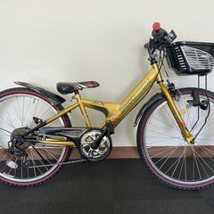 24インチ BRIDGESTONE EX 6段変速 子供用自転車