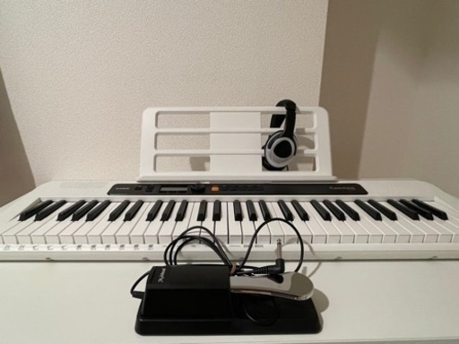 [28日まで受付・お渡し] CASIO 電子ピアノCT-S200 WE  61鍵盤　5点セット