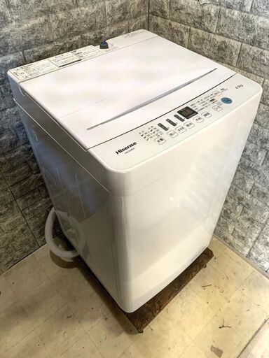 全国送料無料★3か月保障付き★洗濯機★2021年★Hisense★4.5kg★HW-E4503★S-365