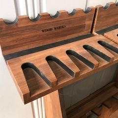 wood workガンスタンド