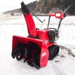 雪丸HS655除雪機5馬力不具合なし冬の準備は大丈夫ですか。富山...
