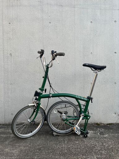 Brompton M3L BS6102-1 グリーン（輸行バッグ付き） Brompton M3L BS6102-1 グリーン Brompton M3L BS6102-1 グリーン（輸