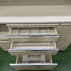 【愛品館八千代店】松田家具　スライド扉キッチンボード　1410 愛品館八千代店】松田家具 スライド扉キッチンボード 1410