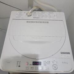 シャープ洗濯機（この週末受け取り、値段相談可能）