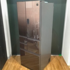 愛品館江戸川店】シャープ502リットル6ドア冷凍冷蔵庫（2017年製）お 