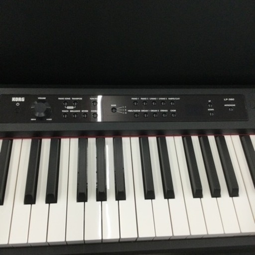 【✨スタイリッシュデザイン❗️✨音色数30種類❗️✨】定価¥63,140  KORG/コルグ  電子ピアノ  LP-380  2013年製  ブラック  椅子付き  ピアノ  88鍵盤