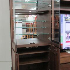 R216 Meuble Esprit モーブル エスプリー 壁面テレビボード、全幅305cm Used・美品