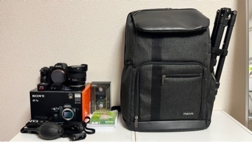 a7III ソニー TAMRON20mm、三脚、カメラバッグセット
