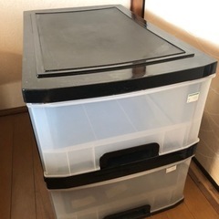 収納ボックス40L  2個