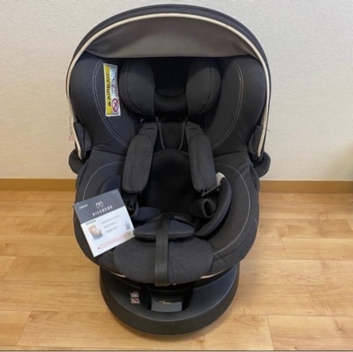 最終処分！！！チャイルドシート エールベベ　クルット4i  プレミアムISOFIX ナチュラルブラック　新生児