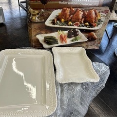 大皿 食器 食卓 2枚 プレート 
