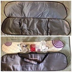 サロモン141 ボード・ビンディング・デッキパット・リーシュコード・バック