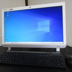 TOSHIBA　D713/T7JW 一体型/カメラ内蔵/WIN1...