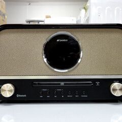 SANSUI CDステレオシステム SMS-800BT Bluetooth対応 CDプレイヤー ラジオ サンスイ レトロデザイン 札幌市 中央区 南12条
