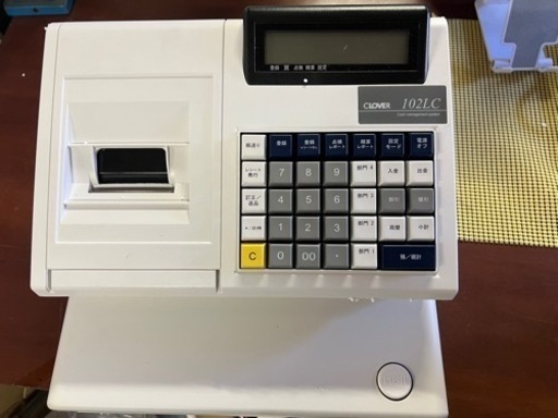 クローバー　電子レジスター　102LC