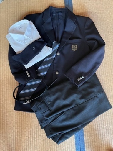 國學院大學栃木高等学校 男子学生制服 7点セット