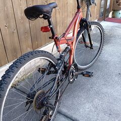 あさひ自転車 ソリューション 421-G 26インチ 18段変速 ブラッドオレンジ