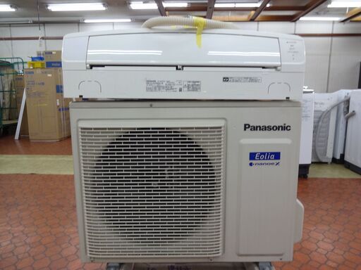 ID 377080　エアコン5.6K　パナソニック　２０２０年　18～20畳　冷暖　単相200V　CS-560D2