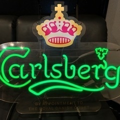 Carlsberg カールスバーグ ネオン管 非売品