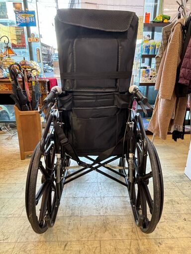 リクライニング車椅子 車いす 介助用 介護用 折りたたみ式 自走式