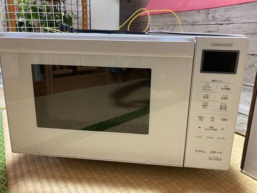 短期間の使用：ヤマダ電機 ヤマダセレクト YMW-WT18J1　オーブンレンジ