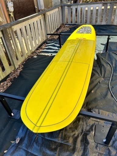 ロングボードシングルフィン9.6ハンドシェイプオーダーボードフィン付 ロングボードシングルフィン9.6ハンドシェイプオーダーボードフィン付