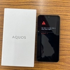 ジャンク品　AQUOS wish SHG06 SIMフリー