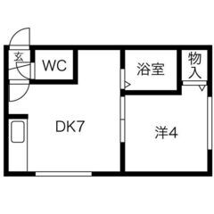 🐞【東区・1DK】「東区役所前」駅近辺！保証人不要物件！しかも家...