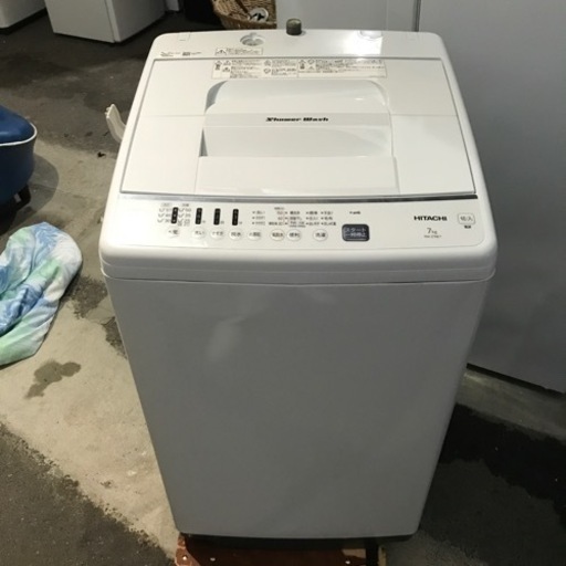☆値下げ☆A 2401-425 日立 全自動電気洗濯機 NW-Z70E7形 2019年製 7kg キズ汚れ有り