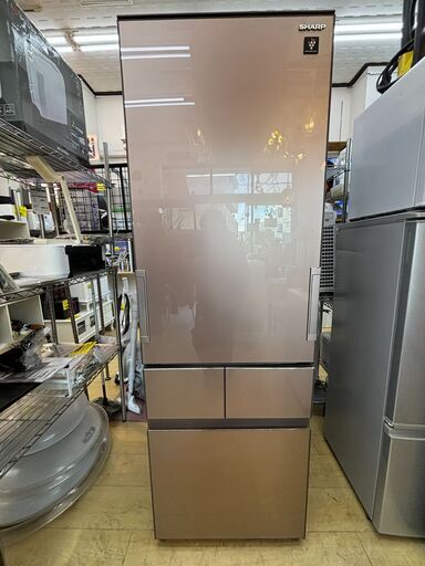 SHARP シャープ 415L プラズマクラスター搭載冷蔵庫 どっちもドア 4ドア ノンフロン冷凍冷蔵庫 自動製氷★買取帝国 朝霞店配達可能