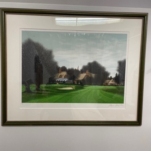 移転のため更に値引きしました。ジャックデペルト　絵画