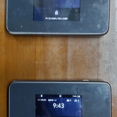 別途売却済み　ソフトバンク　Pocket WiFi® 802ZT　２個