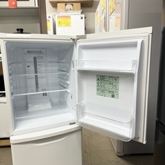 【超美品‼️】パナソニック 2022年製 138Lノンフロン冷凍冷蔵庫 2ドア マットバニラホワイト♪