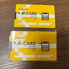 【0円】キャノン　P.M Card