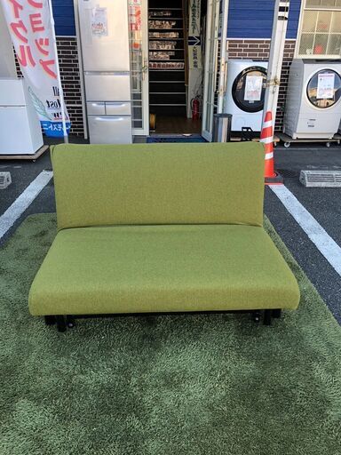 ▼値下げ▼ソファベッド フランスベッド ムービンテリア リクライニングソファ そふぁ べっど 脚つき 幅190cm 参考価格121,389円自社配送時代引き可※現金、クレジット、スマホ決済対応※【送料に設置込】