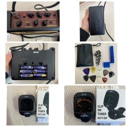 Triumph lead player レスポールタイプ エレキギター セット