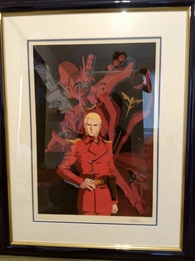 20万円のガンダム特大版画　サインあり