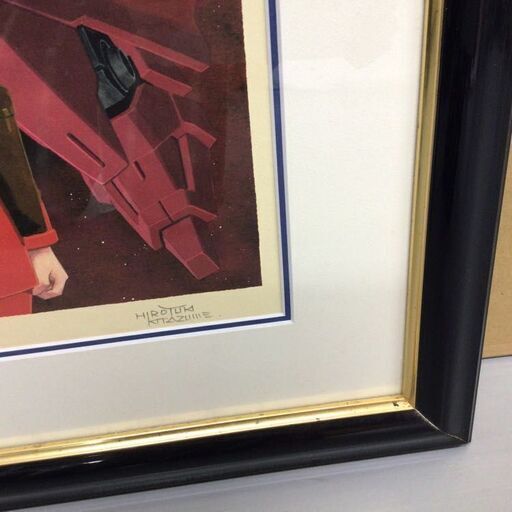 20万円のガンダム特大版画 サインあり