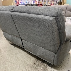 【愛品館 江戸川店 ソファ】 NITORI（ニトリ）ファブリック 電動リクライニング2Pソファ ID:156-019504-007