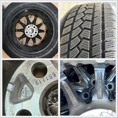 スタッドレスタイヤ・ホイール 195/65-15（4本）