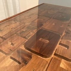 お取引中】クラッシュゲート ABCリビングテーブル