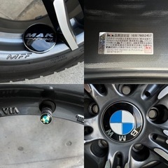 スタッドレスタイヤ&ホイール】4本セット BMW118d(F20)