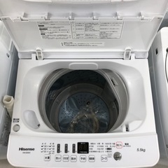 Hisense全自動洗濯機2020年製5.5kg【トレファク堺福田店】