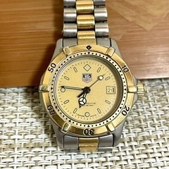[美品/稼働品]TAG HEUER タグ・ホイヤー プロフェッショナル200 964 008/ダイバー/デイト/ゴールド/腕時計 美品/稼働品]TAG HEUER タグ・ホイヤー プロフェッショナル200 964 008