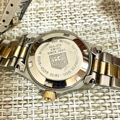 [美品/稼働品]TAG HEUER タグ・ホイヤー プロフェッショナル200 964 008/ダイバー/デイト/ゴールド/腕時計
