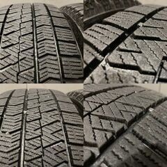 【BS BLIZZAK VRX2 195/65R15】スタッドレス【トヨタ 30プリウス後期 純正ホイール 15インチ 6J5HPCD100+45】　(VTL004)