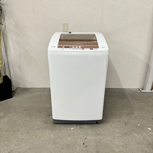 W 15641  AQUA 一人暮らし洗濯機 2016年製 8.0kg ◆大阪市内・東大阪市他 5,000円以上ご購入で無料配達いたします！◆ ※京都・高槻・枚方方面◆神戸・西宮・尼崎方面◆奈良方面、大阪南部方面　それぞれ条件付き無料配送あり！