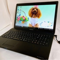 WEBカメラ/DVDつき ノートPC　500GB　Lenovo ...