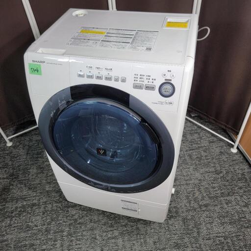 ‍♂️h060120売約済み❌5306‼️配送設置は無料‼️単身用マンションで夢のドラム洗濯機✨高年式2019年製✨SHARP 7kg/3.5kg ドラム式洗濯機