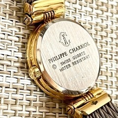 [ヴィンテージ:美品/稼働]PHILIPPE CHARRIOL フィリップシャリオール ケルティック/デイト/ローマベゼル/腕時計